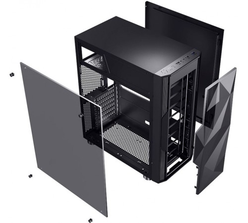 Корпус Formula F-3401 (V1) черный без БП ATX 3x120mm 2xUSB2.0 1xUSB3.0 audio bott PSU Корпус Formula F-3401 (V1) черный без БП ATX 3x120mm 2xUSB2.0 1xUSB3.0 audio bott PSU