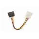 Кабель Cablexpert Комплект кабелей SATA Cablexpert CC-SATA интерфейсный (48см) 7pin/7pin и питания (15см) 4pin/15pin, пакет (022309)