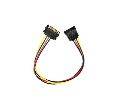 Кабель Cablexpert CC-SATAMF-01 Удлинитель кабеля питания SATA Cablexpert 15pin(M)/15pin(F) 30см Кабель Cablexpert CC-SATAMF-01 Удлинитель кабеля питания SATA Cablexpert 15pin(M)/15pin(F) 30см