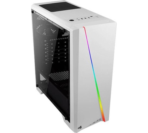 Корпус Aerocool Cylon белый без БП ATX 6x120mm 2xUSB2.0 1xUSB3.0 audio CardReader bott PSU