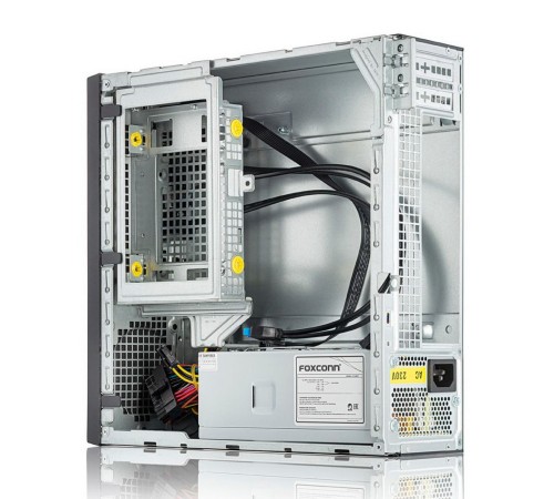 Корпус с блоком питания 250Вт. Foxline FL-RS02BLK-FX250T