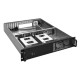 Exegate EX284959RUS Серверный корпус ExeGate Pro 2U550-08 <RM 19", высота 2U, глубина 550, без БП, 2*USB>