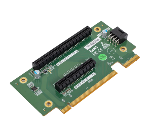 Адаптер 1x PCI-Ex16 / 1x PCI-Ex8 для серверов SNR 2U серии RS/RE RM2112-PCIEIB1 PCBA VER.B Адаптер 1x PCI-Ex16 / 1x PCI-Ex8 для серверов SNR 2U серии RS/RE RM2112-PCIEIB1 PCBA VER.B