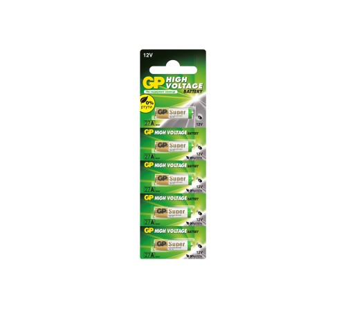 Батарея GP Super Alkaline 27A MN27 (5шт)