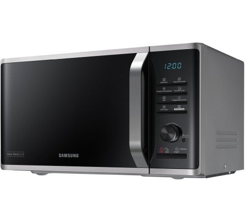 Микроволновая Печь Samsung MG23K3575AS/BW 23л. 800Вт черный/серебристый