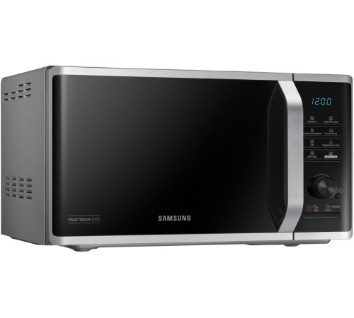 Микроволновая Печь Samsung MG23K3575AS/BW 23л. 800Вт черный/серебристый
