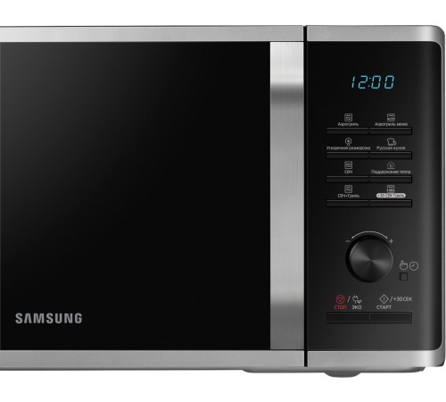 Микроволновая Печь Samsung MG23K3575AS/BW 23л. 800Вт черный/серебристый