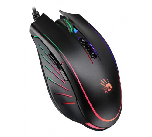 Мышь A4Tech Bloody Q81 Curve черный оптическая (3200dpi) USB3.0 (7but) Мышь A4Tech Bloody Q81 Curve черный оптическая (3200dpi) USB3.0 (7but)