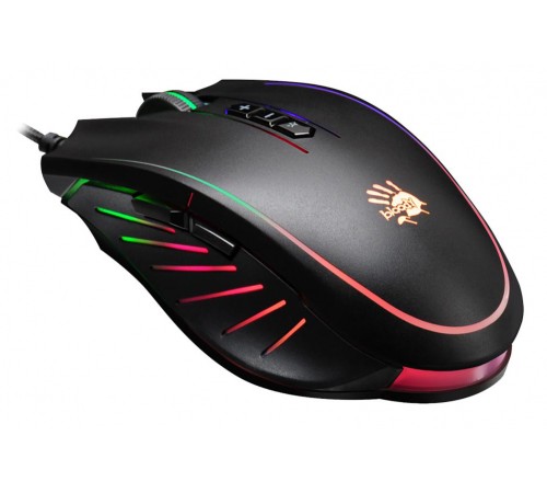 Мышь A4Tech Bloody Q81 Curve черный оптическая (3200dpi) USB3.0 (7but) Мышь A4Tech Bloody Q81 Curve черный оптическая (3200dpi) USB3.0 (7but)
