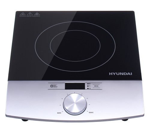 Плита Индукционная Hyundai HYC-0102 серебристый/черный стеклокерамика (настольная) Плита Индукционная Hyundai HYC-0102 серебристый/черный стеклокерамика (настольная)
