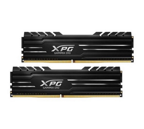 Модуль памяти XPG GAMMIX D10 16GB DDR4-3200 AX4U32008G16A-DB10,CL16, 1.35V K2*8GB BLACK ADATA