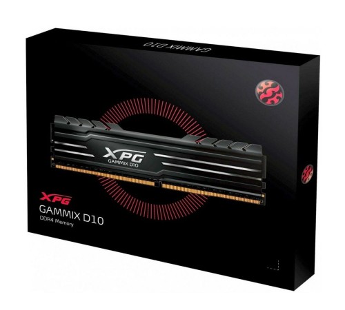 Модуль памяти XPG GAMMIX D10 16GB DDR4-3200 AX4U32008G16A-DB10,CL16, 1.35V K2*8GB BLACK ADATA