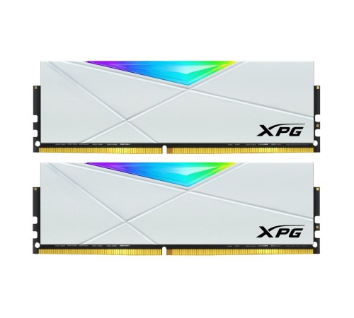 Модуль памяти XPG SPECTRIX D50 16GB DDR4-3200 AX4U32008G16A-DW50,CL16, 1.35V K2*8GB WHITE ADATA