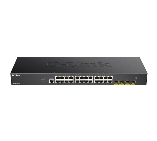 Коммутатор D-Link DGS-1250-28X/A1A 24G 4SFP+ настраиваемый