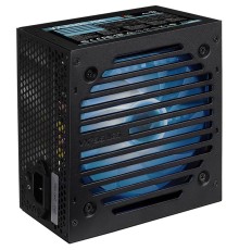 Блок питания Aerocool 700W Retail VX PLUS 700 RGB, ATX v2.3, RGB-подсветка, A.PFC, fan 120mm, 2x PCI-E [6+2-Pin], 6x SATA, 3x MOLEX, 1x FDD (VX PLUS 700 RGB)
