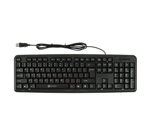 Клавиатура Oklick 90MV2 черный USB {20} (298537) Клавиатура Oklick 90MV2 черный USB {20} (298537)