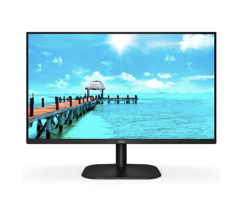 Монитор 27" AOC 27B2AM 1920x1080@75Гц VA LED 16:9 4ms VGA HDMI 20M:1 4000:1 178/178 250cd Tilt Speakers Black (27B2AM)