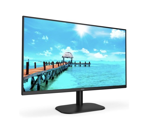 Монитор 27" AOC 27B2AM 1920x1080@75Гц VA LED 16:9 4ms VGA HDMI 20M:1 4000:1 178/178 250cd Tilt Speakers Black (27B2AM)