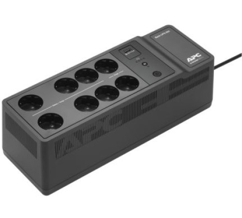 ИБП APC Back-UPS 650ВА, 400ватт, 230В, 6 розеток с батарейной защитой и 2 с сетевой фильтрацией, порт для зарядки USB Type-C and A, черный APC by Schneider Electric APC Back-UPS 650VA (BE650G2-RS) ИБП APC Back-UPS 650ВА, 400ватт, 230В, 6 розеток с батарейной защитой и 2 с сетевой фильтрацией, порт для зарядки USB Type-C and A, черный APC by Schneider Electric APC Back-UPS 650VA (BE650G2-RS)
