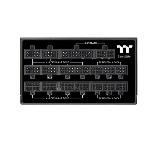 Блок питания Thermaltake ATX 1500W Toughpower Grand TF1 80+ titanium (24+4+4pin) APFC 140mm fan color 12xSATA Cab Manag RTL