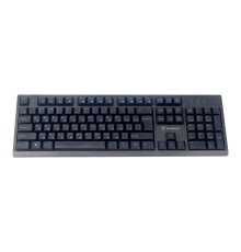 Комплект проводной Raskat KB2510 [ACD-KB2510-RBB] Клавиатура KB251 черная, 104 клавиши, защита от влаги, USB кабель 1.3 м, Мышь KM803 черная, оптическая, 1200dpi, 3 кнопки, USB кабель 1.3м, brown box {20} (783333)