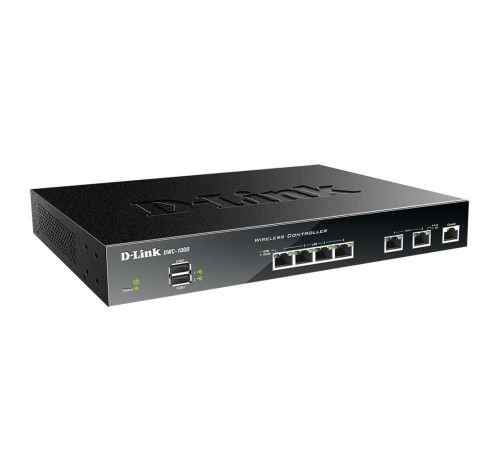 Коммутатор D-Link DWC-1000/C1A, PROJ WLAN Controller with  2x 10/100/1000Base-T Option ports, 4x 10/100/1000Base-T LAN ports, manage up to 12/66 Unified APs.2x 10/100/1000 BASE-T Gigabit Ethernet Option Ports, (DWC-1000/C1A)