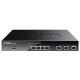 Коммутатор D-Link DWC-1000/C1A, PROJ WLAN Controller with  2x 10/100/1000Base-T Option ports, 4x 10/100/1000Base-T LAN ports, manage up to 12/66 Unified APs.2x 10/100/1000 BASE-T Gigabit Ethernet Option Ports, (DWC-1000/C1A)