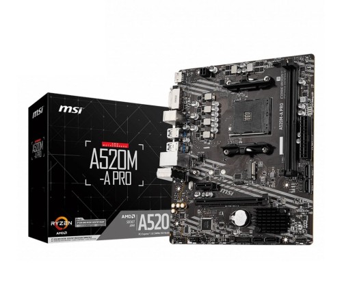 Материнская плата MSI A520M-A PRO