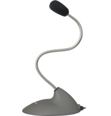Defender Микрофон компьютерный MIC-111 серый, кабель 1,5 м Defender MIC-111 (64111)