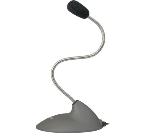Defender Микрофон компьютерный MIC-111 серый, кабель 1,5 м Defender MIC-111 (64111)
