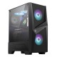 MAG FORGE 100R Mid-Tower, ATX, mATX, Mini-ITX, 2xUSB 3.0, 2x120mm ARGB Fan, 1x120mm black Fan, Tempered Glass Window (676407)
