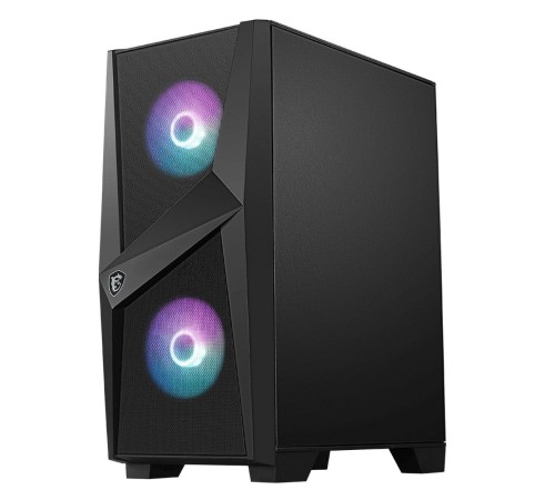 MAG FORGE 100R Mid-Tower, ATX, mATX, Mini-ITX, 2xUSB 3.0, 2x120mm ARGB Fan, 1x120mm black Fan, Tempered Glass Window (676407) MAG FORGE 100R Mid-Tower, ATX, mATX, Mini-ITX, 2xUSB 3.0, 2x120mm ARGB Fan, 1x120mm black Fan, Tempered Glass Window (676407)