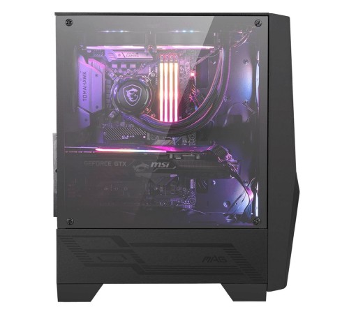 MAG FORGE 100R Mid-Tower, ATX, mATX, Mini-ITX, 2xUSB 3.0, 2x120mm ARGB Fan, 1x120mm black Fan, Tempered Glass Window (676407) MAG FORGE 100R Mid-Tower, ATX, mATX, Mini-ITX, 2xUSB 3.0, 2x120mm ARGB Fan, 1x120mm black Fan, Tempered Glass Window (676407)