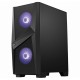 MAG FORGE 100M Mid-Tower, ATX, mATX, Mini-ITX, 2xUSB 3.0, 2x120mm RGB Fan, 1x120mm black Fan, Tempered Glass Window (676414)