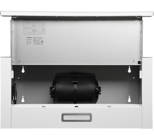 Вытяжка встраиваемая Hyundai HBH 6230 W белый управление: кулисные переключатели (1 мотор) Вытяжка встраиваемая Hyundai HBH 6230 W белый управление: кулисные переключатели (1 мотор)
