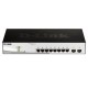 Коммутатор D-Link DGS-1210-10/FL1A 8G 2SFP настраиваемый