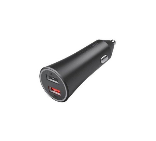 Автомобильное зар./устр. Xiaomi Mi 37W Dual-Port Car Charger 3A+2A универсальное черный (GDS4147GL)