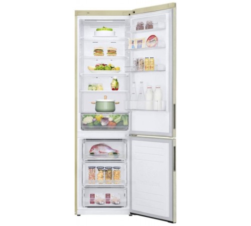 Холодильник LG GA-B509CESL бежевый (двухкамерный)