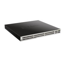Коммутатор D-Link DGS-1210-52MP/FL1A 52G 48PoE+ 370W настраиваемый