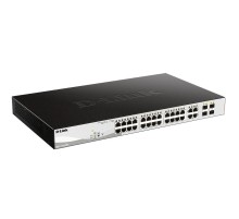 Коммутатор D-Link DGS-1210-28MP/FL1A 24G 24PoE 370W управляемый