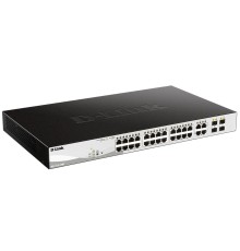 Коммутатор D-Link DGS-1210-28MP/FL1A 24G 24PoE 370W управляемый