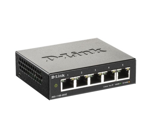 Коммутатор D-Link DGS-1100-05V2/A1A 5G настраиваемый