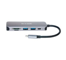 Разветвитель USB 2.0 D-Link DUB-2325 2порт. черный (DUB-2325/A1A)