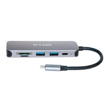 Разветвитель USB 2.0 D-Link DUB-2325 2порт. черный (DUB-2325/A1A)