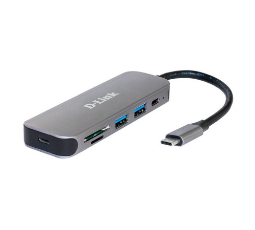 Разветвитель USB 2.0 D-Link DUB-2325 2порт. черный (DUB-2325/A1A)