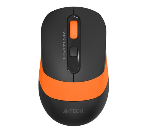 Мышь A4Tech Fstyler FG10S черный/оранжевый оптическая (2000dpi) silent беспроводная USB (4but) Мышь A4Tech Fstyler FG10S черный/оранжевый оптическая (2000dpi) silent беспроводная USB (4but)