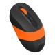 Мышь A4Tech Fstyler FG10S черный/оранжевый оптическая (2000dpi) silent беспроводная USB (4but)