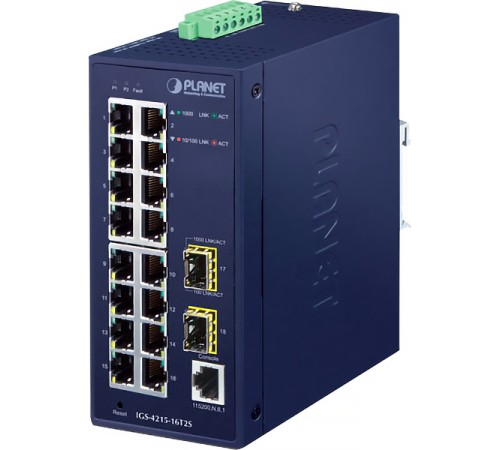 коммутатор Planet IGS-4215-16T2S коммутатор Planet IGS-4215-16T2S