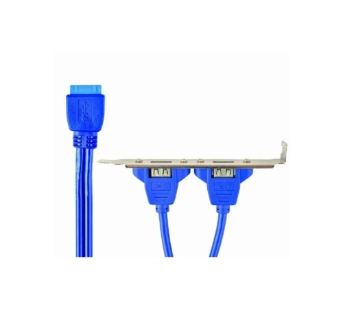 Gembird Планка в сист блок 2xUSB 3.0/20pin мат.платы (CC-USB3-RECEPTACLE ) Gembird Планка в сист блок 2xUSB 3.0/20pin мат.платы (CC-USB3-RECEPTACLE )