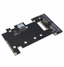 Плата интерфейсная Khadas New M2X Extension Board (KM2X-V-002) NVMe SSD/4G LTE